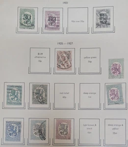 Briefmarke Finnland 1921-27 #123-124,128,131-132,135-138 gebraucht - Bild 1 von 1