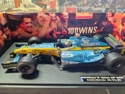 1/18 Renault F1 R25 Fernando Alonso 2005 WC 100 Wins "Mild Seven" LTD ED - Image 1 of 4