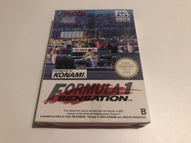 Formula 1 Sensation Nintendo Entertainment System NES Ovp