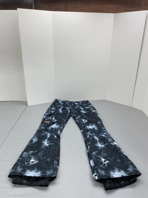 DC Shoes Pantalones de Snowboard Pequeños Impermeables 10K Negro Gris Tie-Dye Polainas de Carga Foto 1 de 4