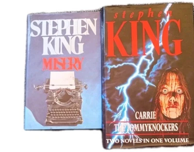 Stephen King Omnibus Carrie & Tommyknockers 1st UK Edition + Misery Hardbacks  - Image 1 of 4
