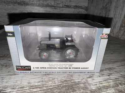 White 2-105 Tractor with Front Wheel Power Assist Open Station Spec-cast WFE - Image 1 of 4