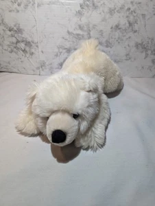 Sea World Plush Polar Bear 14" Stuffed Fluffy Animal Toy - Picture 1 of 9