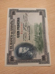 Billete De 100 Pesetas Del Año 1925 - Imagen 1 de 2
