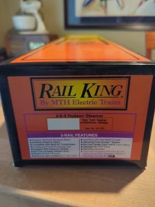 MTH 30-1025 Rail King New York Central 4-6-4 Hudson Steamer Engine 5405- O Gauge - Picture 1 of 10