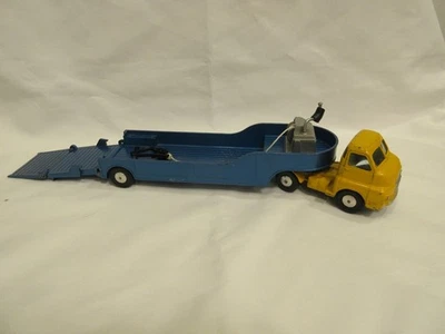 Corgi Toys cast metal "Carrimore" Low Loader w/Big Bedford Tractor Unit #1100 - Image 1 of 4