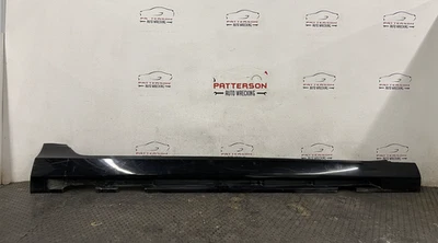 11-13 VOLVO S60 PASSENGER RIGHT ROCKER PANEL SIDE SKIRT TRIM MOLDING BLACK 019 - Image 1 of 4