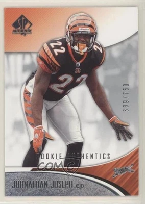 Authentic Rookie Authentics 2006 SP/750 Johnathan Joseph #108 Rookie RC Foto 1 de 2