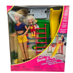 Barbie & Kelly Giggles ‘n Swing Doll Play Set 1998 20333 Incomplete Mattel Read - Picture 1 of 19