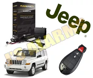 REMOTE START ADD ON PLUG 3X LOCK FOR 2008-2010 JEEP COMMANDER PUSH START CH4 - Picture 1 of 8