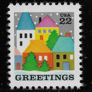Scott#: 2245 - Christmas 1986 1986 22c single stamp MNHOG - Picture 1 of 1