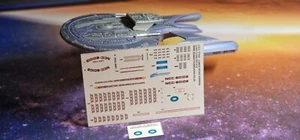 Luna Class USS Titan UNTERDECKS VERSION! Star Trek EAGLEMOSS - NUR AUFKLEBER - Bild 1 von 11