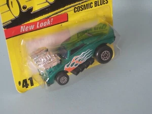 Matchbox Cosmic Blues Green Big Banger 26 75mm Superfast USA Model Car BP d - Picture 1 of 2