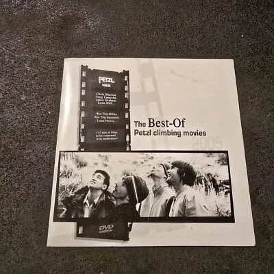 PETZL Best Of Climbing Movies DVD 2005 Caving Mountain Trail Chris Sharma - Image 1 of 4