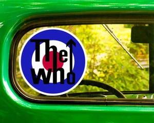 2 Calcomanías THE WHO BAND Bogo para parachoques de coche ventana portátil - Imagen 1 de 1