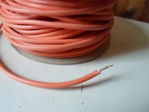 2-adrig 6 Ampere 0,75 mm orange Garten Flexkabel Meterware PXCables - Bild 1 von 5