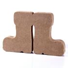 Free Standing 18mm MDF Santa Claus Boots Shape Various Sizes. Christmas, Xmas