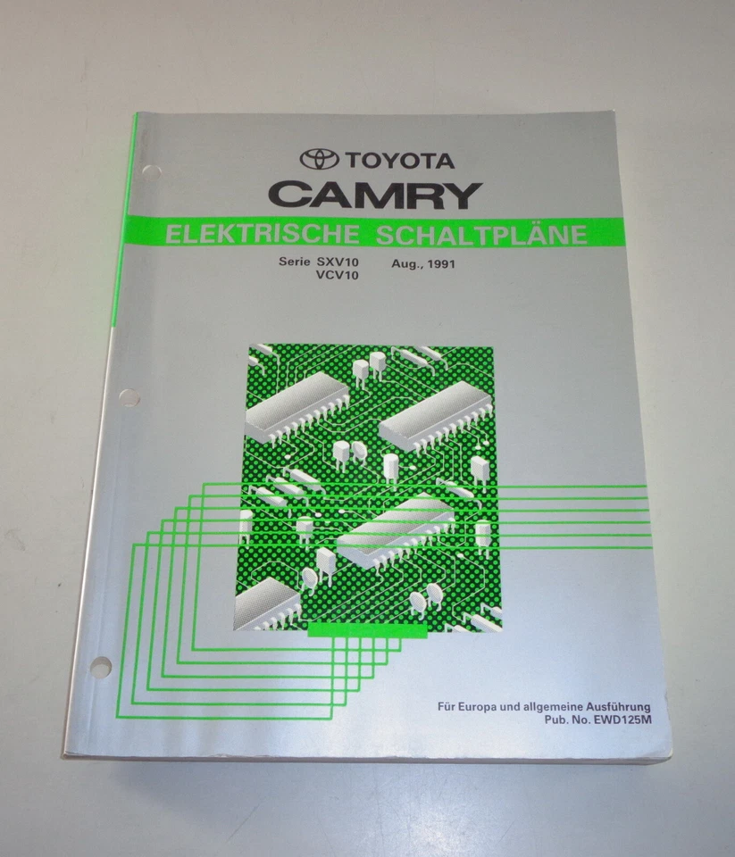 Manual De Taller Electricidad Esquemas Toyota Camry Desde 08/1991 - Imagen 1 de 1
