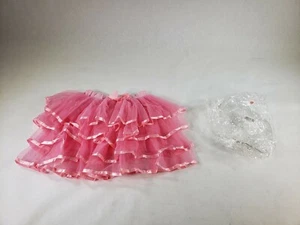 Tortoise And Rabbit Little Girls And Big Girls Pink Tulle Tutu Skirt Size L-XL - Picture 1 of 7