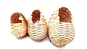 Nest Exoten Exotenkörbchen Nistkörbchen Brutnest Bambusnest verschiedene Größen - Bild 1 von 7