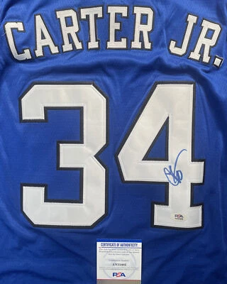 Wendell Carter Jr. Signed Autographed Duke Blue Devils Nike Elite Jersey PSA/DNA - Image 1 of 4