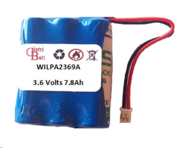 SAFT DELTA DORE WILPA2369A 6416223 PILE 3.6V 7.8Ah pour CLAVIER TACTILE