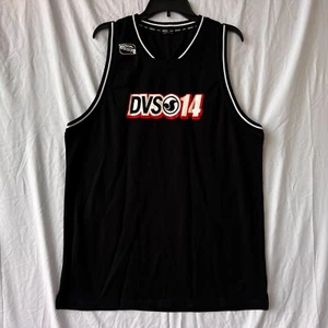 DVS 14 MSR Windham Mens Athletic Tank Top Jersey Shirts Black Large CLOSEOUT - Picture 1 of 4