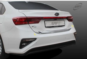 SAFE Chrome Trunk Garnish Molding for 07/2018 ~ 2019 KIA Cerato 4door Sedan - Picture 1 of 8