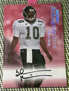 1999 Fleer Skybox Autographics Shaun King Autograph Auto NON Buccaneers SP - Picture 1 of 2