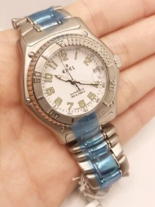Ebel Discovery White Dial Automatic Men's Stainless Steel Watch - Picture 1 of 8