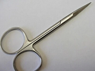 DMD surgical eye iris scissors 9 cm german stainless steel top grade surgical steel