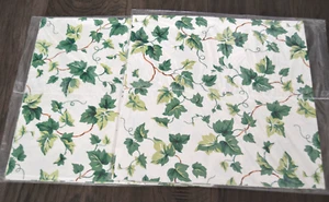 Envoltura de Regalo de Papel HOJA DE HIEDRA VERDE Patrón 2 De Colección TODAS LAS OCASIONES 2 Hojas ea. Lote - Imagen 1 de 2