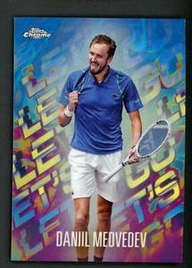 2024 Topps Cromo Tenis Daniil Medvedev Let's Go Estuche Hit SSP - Imagen 1 de 2