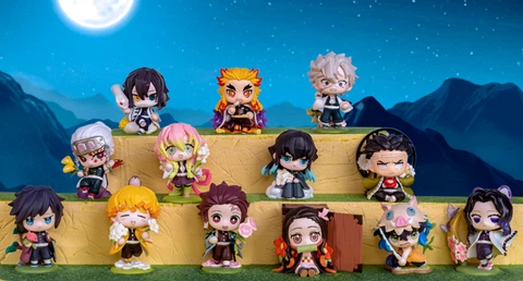 POP MART Demon Slayer Kimetsu no Yaiba Flower Series Confirmed Blind Box Figure Cover