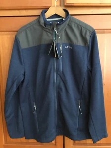Men’s Orvis Size Medium Navy Full-Zip Jacket FREE SHIPPING 📦 - Picture 1 of 11