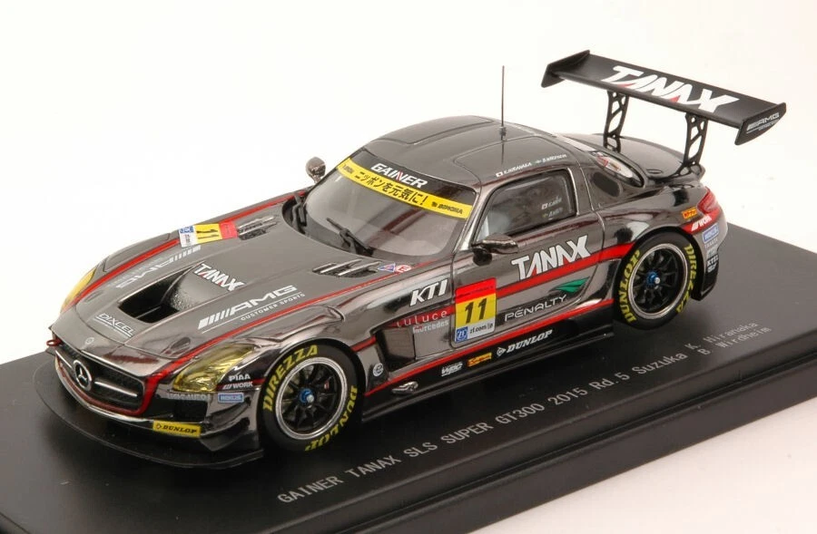 MERCEDES SLS N.11 SGT300 SUZUKA 2015 K.HIRANAKA-B.WIRDHEIM 1:43 - Immagine 1 di 1