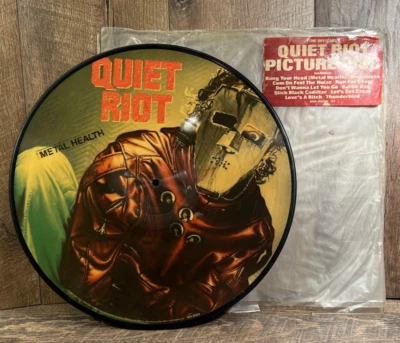 Quiet Riot Metal Health Picture Disc- 1983 Limited Edition Vintage LP Vinyl RARE - Image 1 of 4