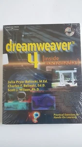 Dreamweaver 4.0 by Scott Wilson 2001 Macromedia Paperback Includes CD Sealed - Picture 1 of 2