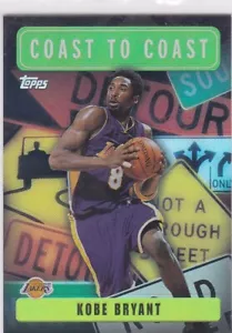 KOBE BRYANT RARE $$ Topps COAST TO COAST 2002 Los Angeles Lakers Basketball Card - Picture 1 of 2