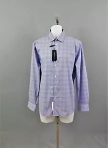 Tommy Hilfiger Men's Shirt, Size 17.5,34/35, Blue Multi, 96% Cotton, 4% Elastane - Picture 1 of 6