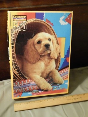 (1999) Rompecabezas Kodacolor 550 Piezas No.20550 Spaniel Cachorro *NUEVO* Limitado ASPCA Foto 1 de 4
