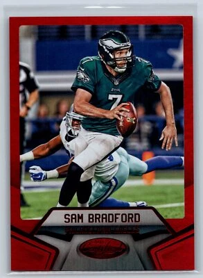 2016 Panini Certified Mirror Red /99 Sam Bradford #19 - Image 1 of 2