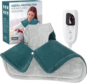 Heating Pad for Neck and Shoulders Weighted for Pain Relief, Shoulder Heating... - Picture 1 of 12