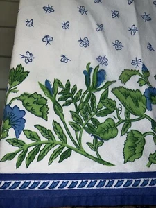 MANTEL WILLIAM SONOMA CON AGUJERO EN EL CENTRO PARA PARAGUAS~67x86’ - Imagen 1 de 6