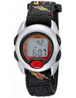 Timex T78751 Time Machines Kids Silver-Tone Digital Watch Nylon Strap