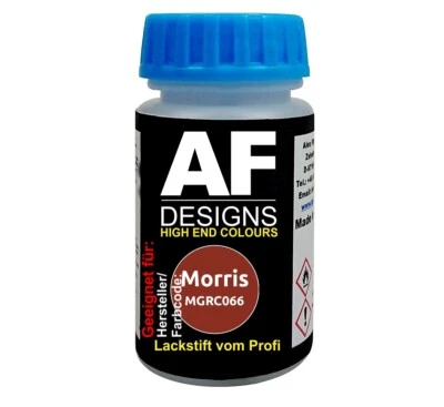 Lackstift für Morris MGRC066 Paprika Orange Metallic schnelltrocknend Tupflack A - Bild 1 von 3