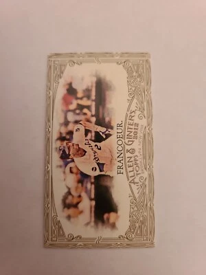 2012 Topps The Worlds Champions Baseball Mini Card Jeff Francoeur 162 - Image 1 of 2