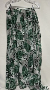 torrid 1 Palm Tree Wrap Swim Cover Up  Sheer Multi Way To Wear - Picture 1 of 8