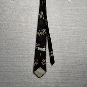 Vtg Don Soper California Mens Tie 100% Polyester Geometric Multicolor - Picture 1 of 5
