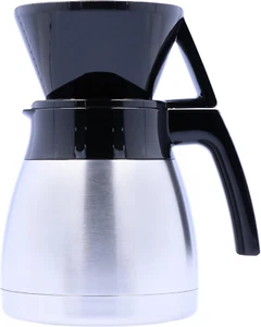 Melitta Pour-Over Coffee Brewer & Stainless Steel Carafe Set with Coffee Filters - Picture 1 of 12